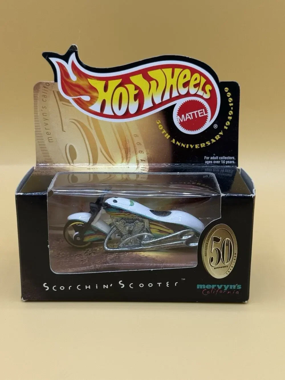 Hot Wheels: Scorchin' Scooter (1999 Mervyn's California 50th Anniversary)